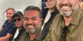 Vice-presidente do PL em Rondônia finge ser policial para andar com Bolsonaro